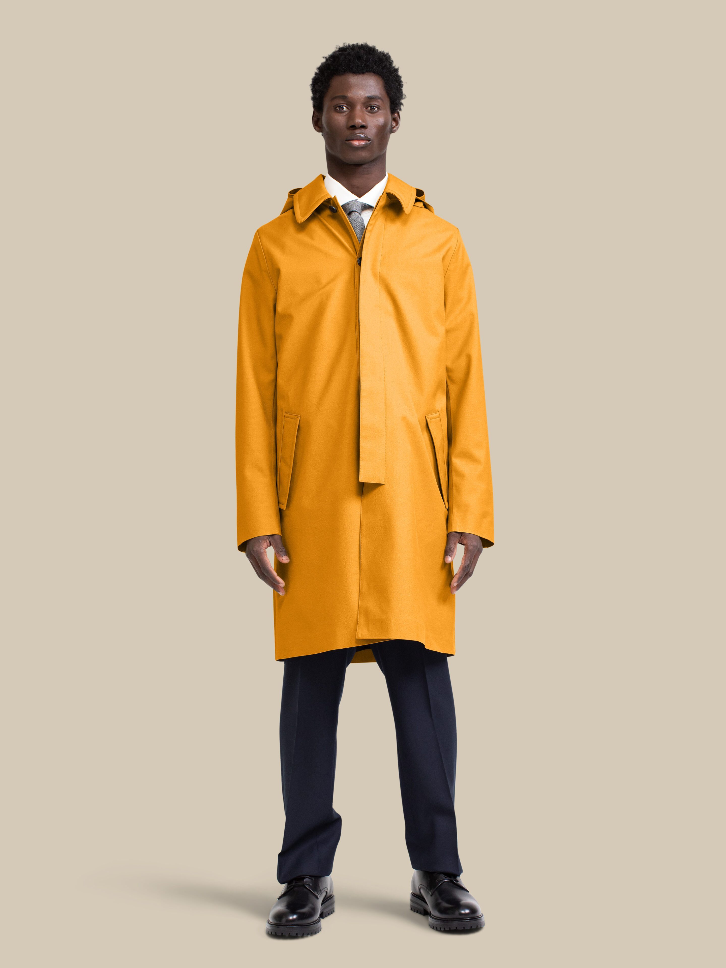 Walker Homme Mid Length / hopsack-orange