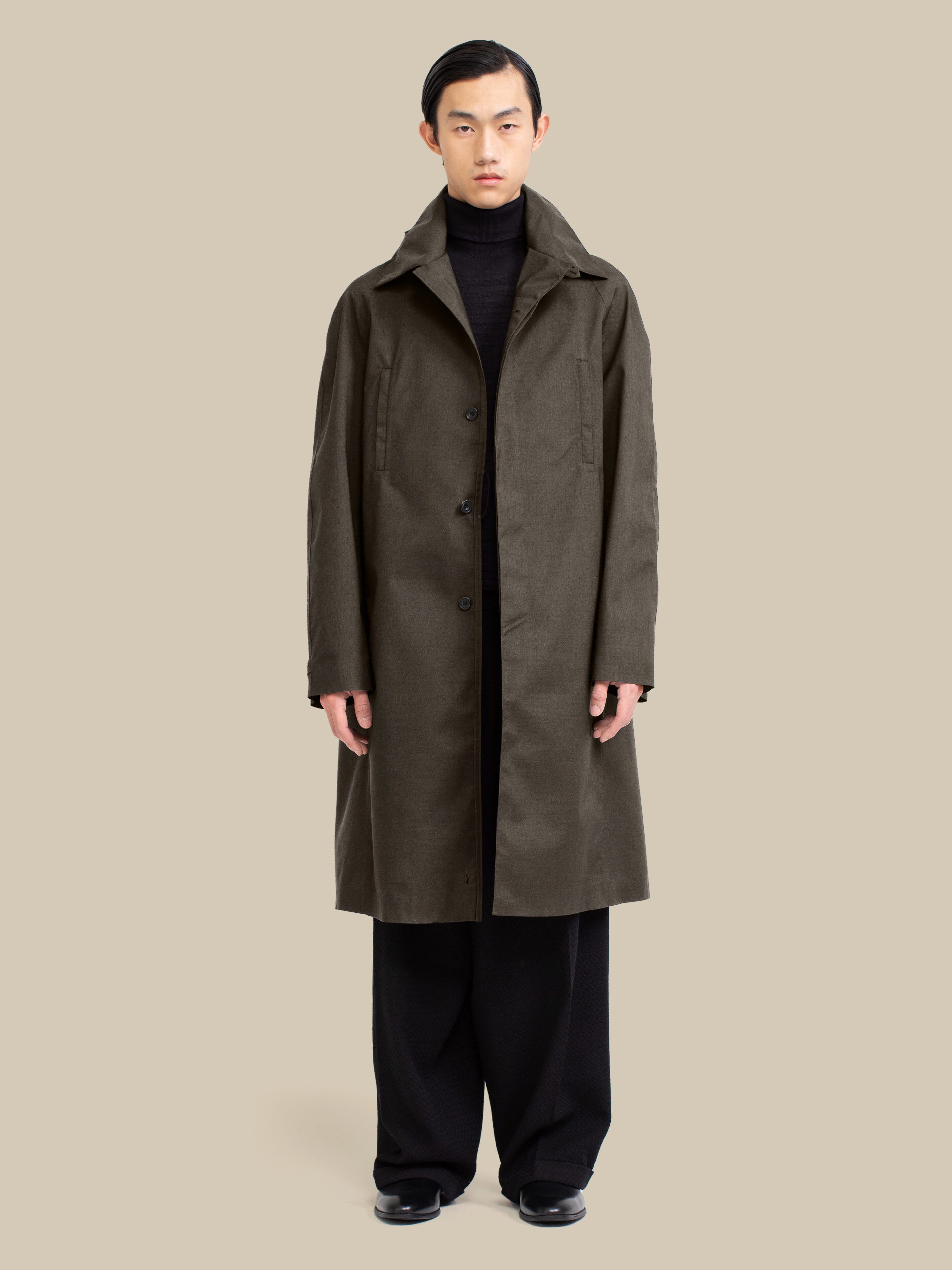 Fløyen Homme Knee Length / mixed-army-green