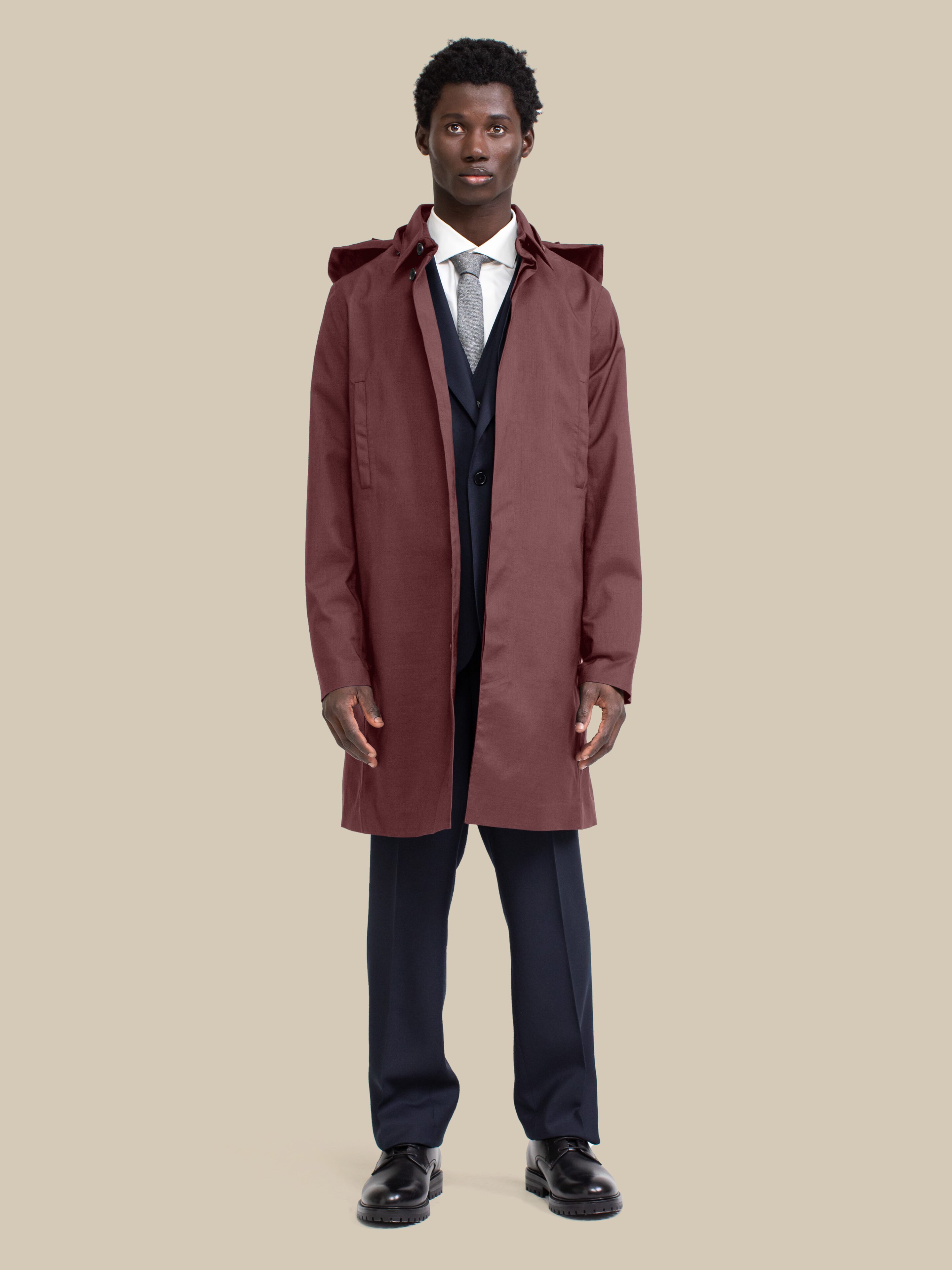 Single Breasted Homme / mixed-burlwood