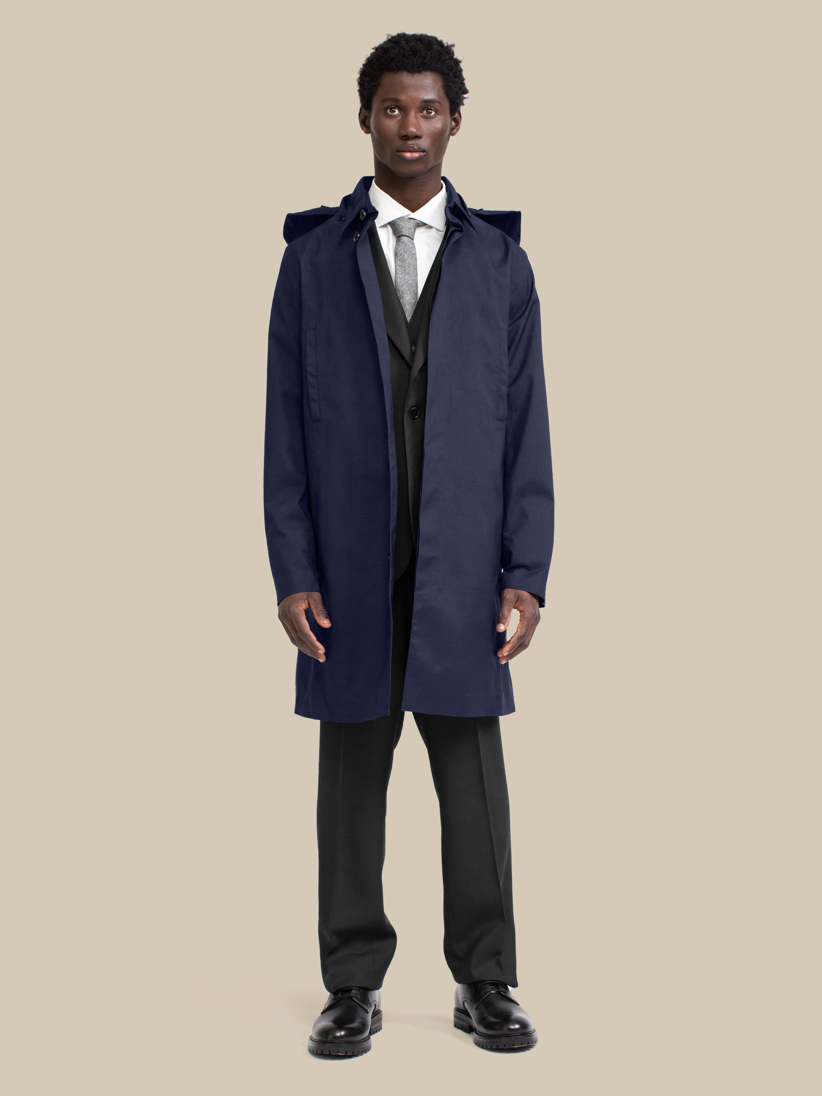Single Breasted Homme / mixed-dark-navy