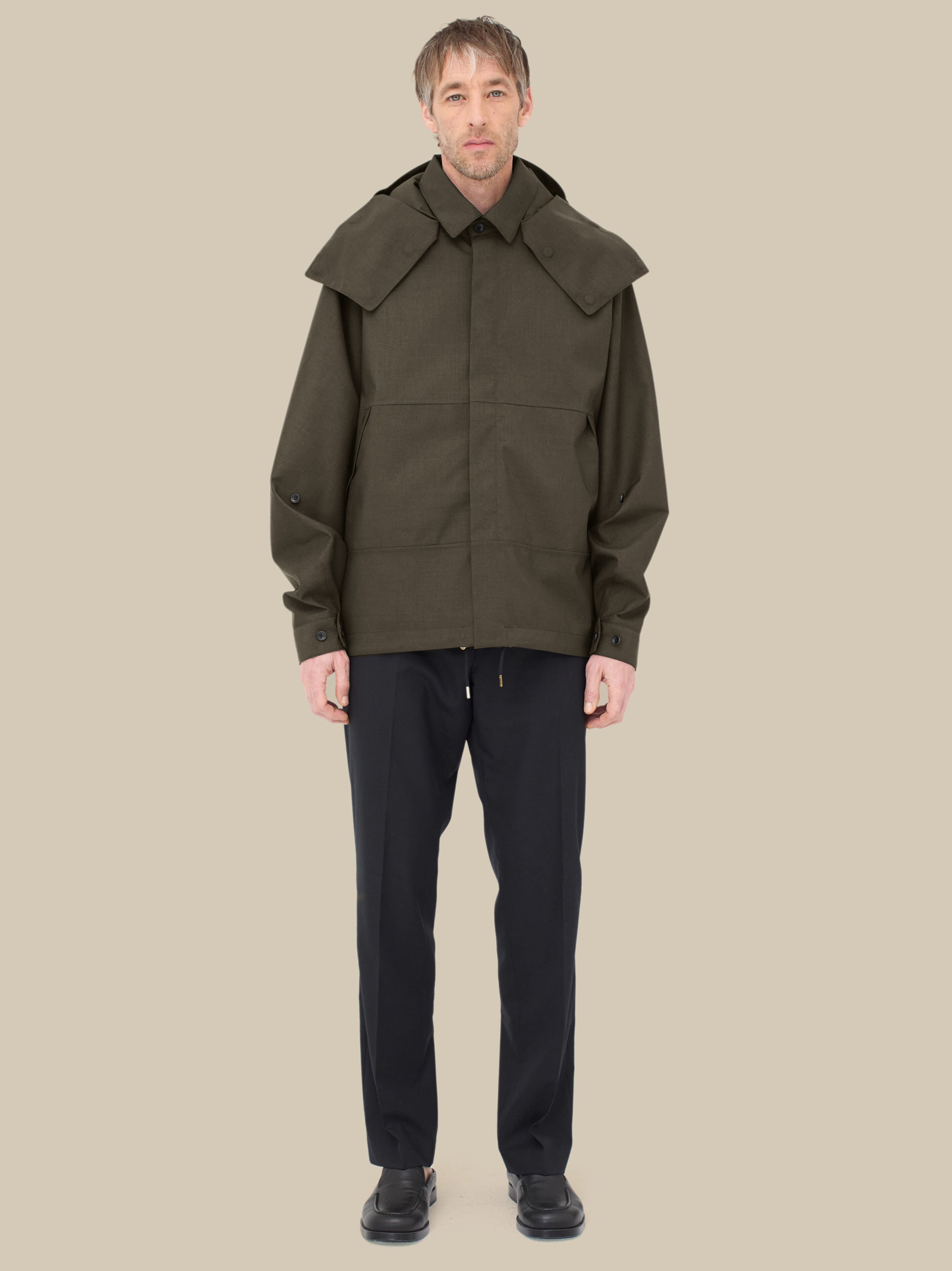 Harmattan Unisex Cropped / mixed-army-green