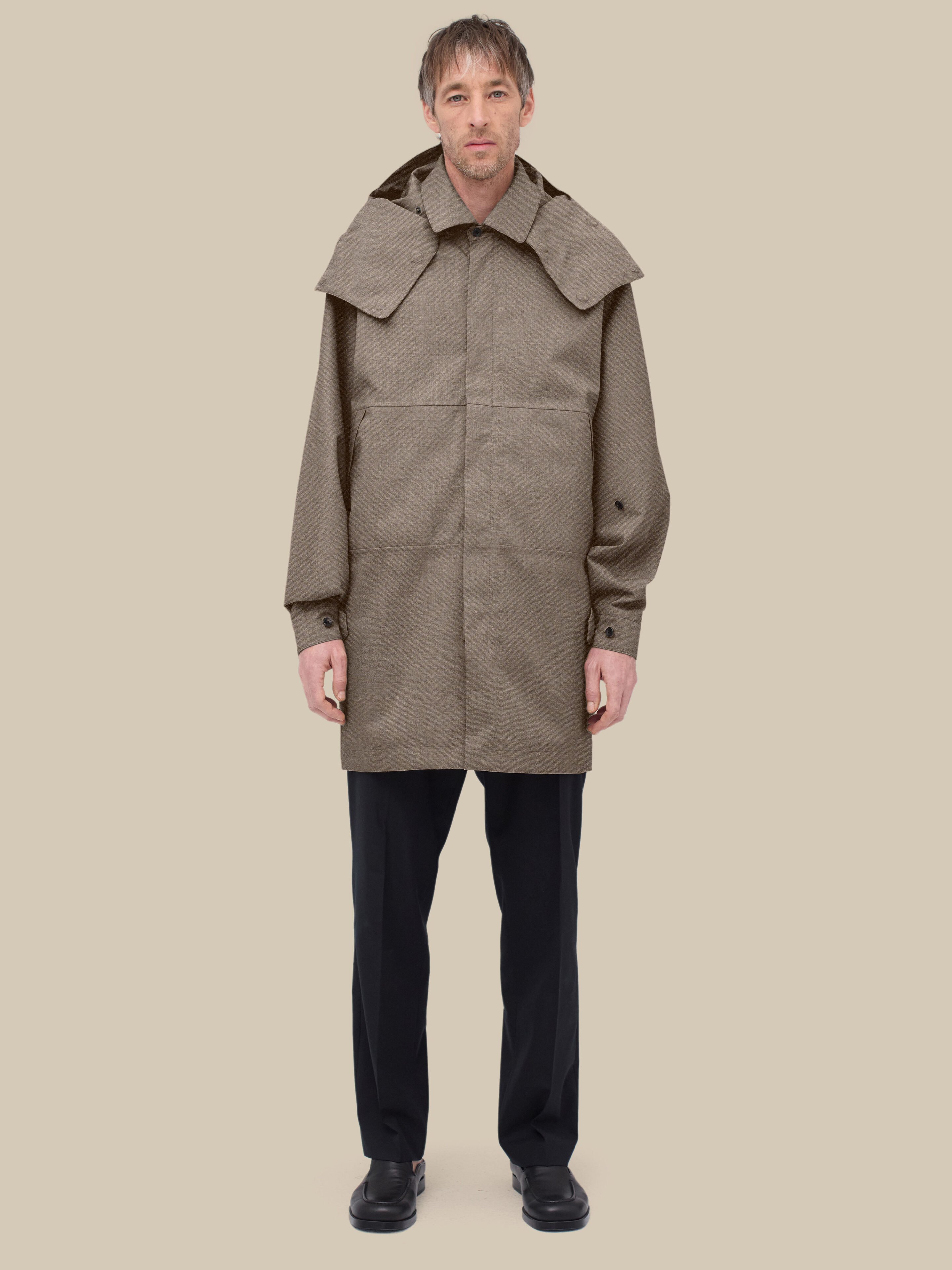 Harmattan Unisex / hopsack-chocolate-rose