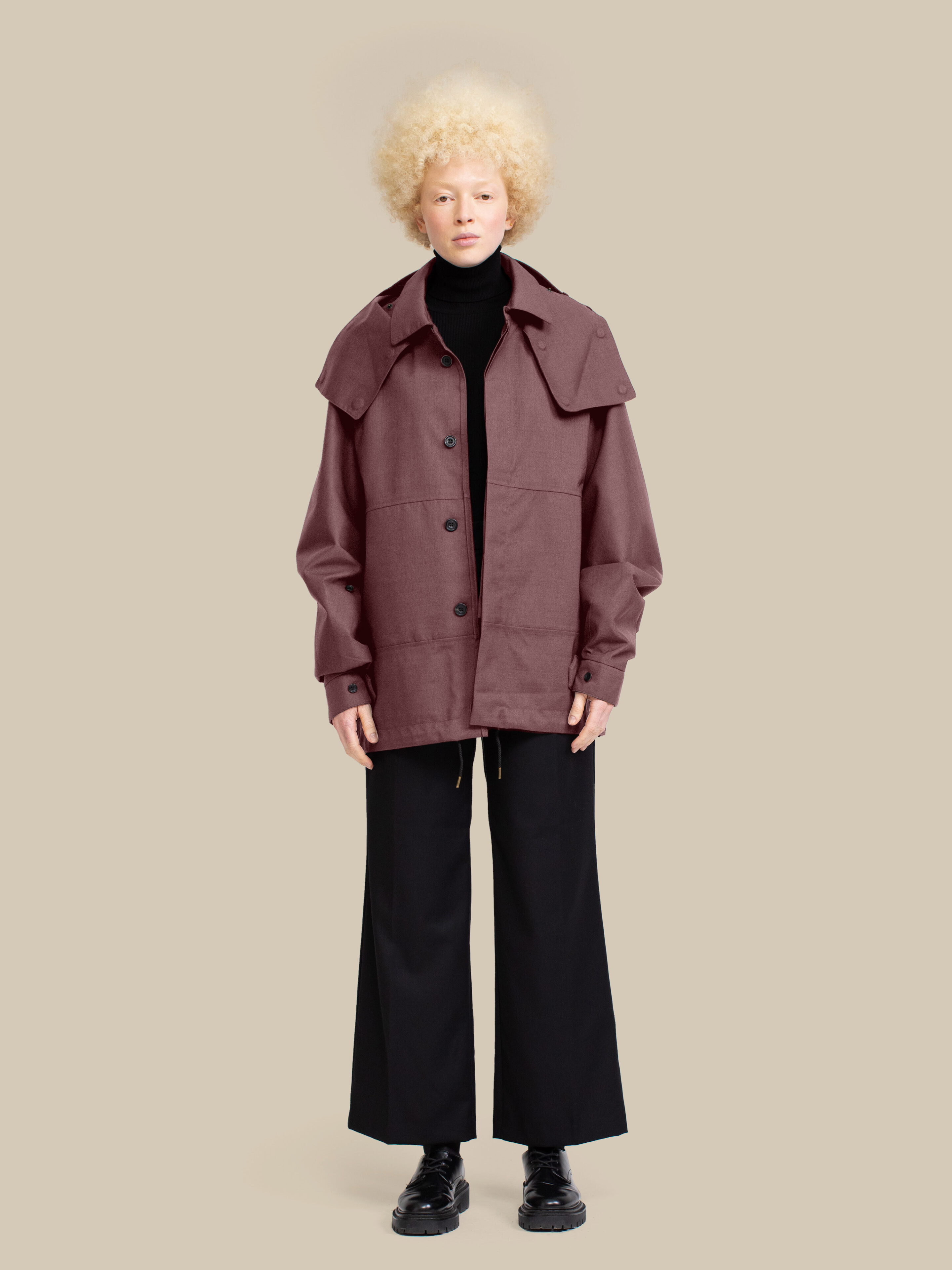 Harmattan Unisex Cropped / mixed-burlwood