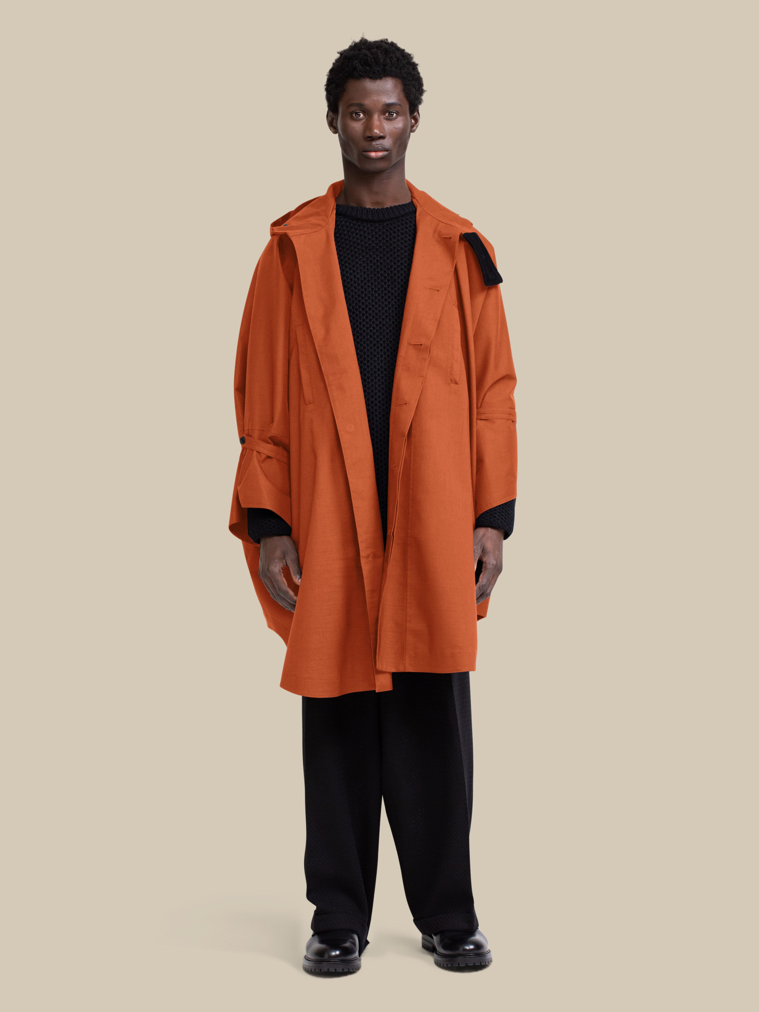 Raincho Unisex / mixed-gold-flame